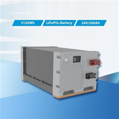 BCT LiFePo4 Roj teeb 10 xyoo Warranty 25.6V 200ah lithium roj teeb