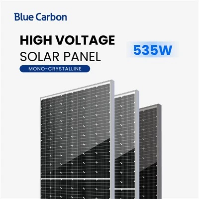 Tuam Tshoj Chaw tsim tshuaj paus High Voltage 535 Watt Flexible Monocrystalline High Efficiency Solar Vaj Huam Sib Luag